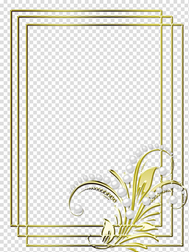 Frames Painting Gold, plan view transparent background PNG clipart