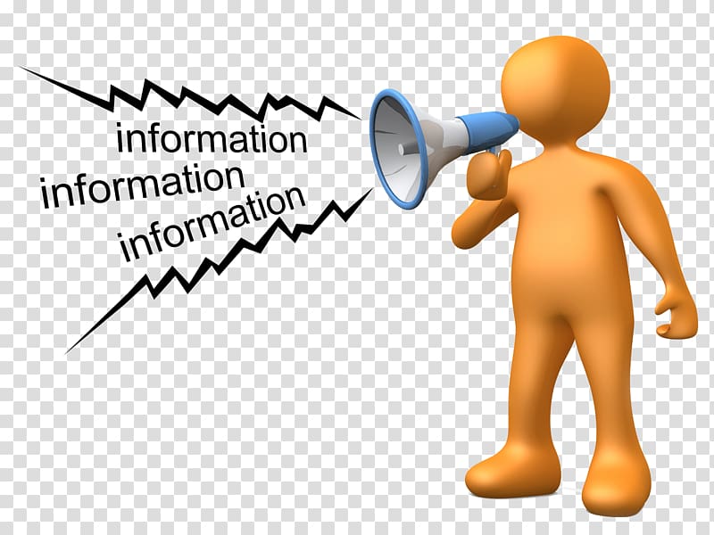 Information , Someone with a megaphone transparent background PNG clipart