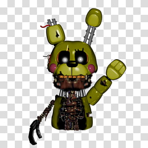 The Joy Of Creation Fan Made Ignited Spring Bonnie - Joy Of Creation  Animatronics - Free Transparent PNG Clipart Images Download