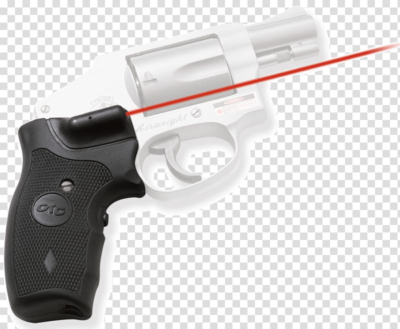 Smith & Wesson Crimson Trace Firearm Sight Pistol, Handgun transparent background PNG clipart