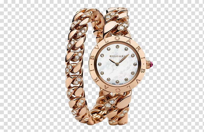 Bulgari Watch Jewellery Luxury Clock, watch transparent background PNG clipart
