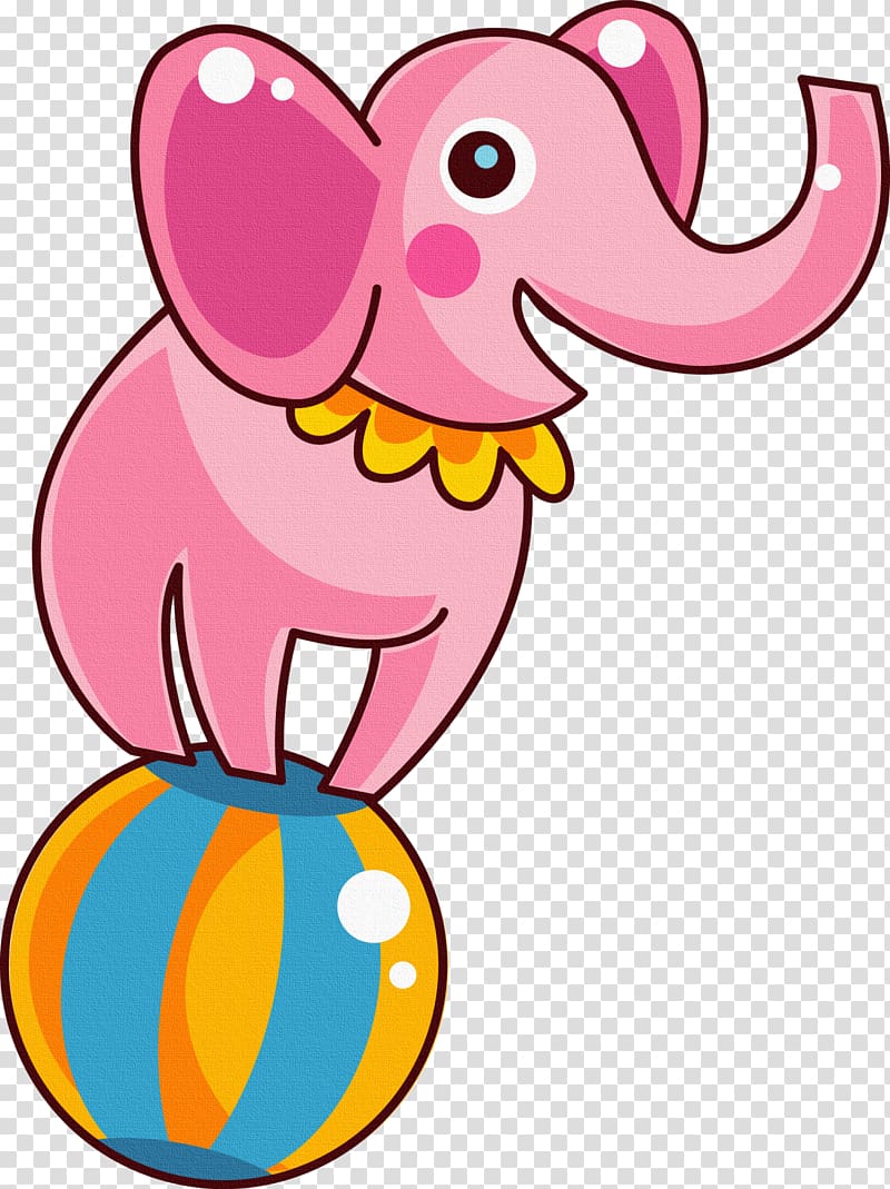 Circus Cartoon Indian elephant , Circus transparent background PNG clipart