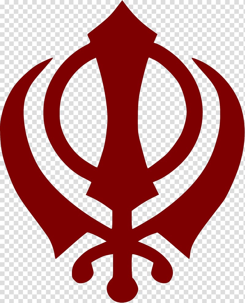 Adi Granth Sikhism Khanda Symbol, Khanda transparent background PNG clipart