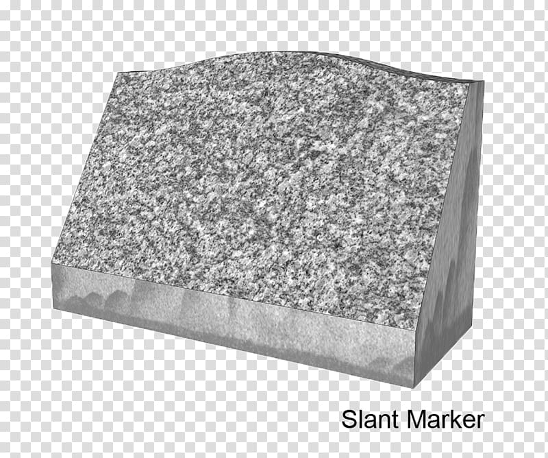 Granite Monument Rectangle Weather, Slanted transparent background PNG clipart