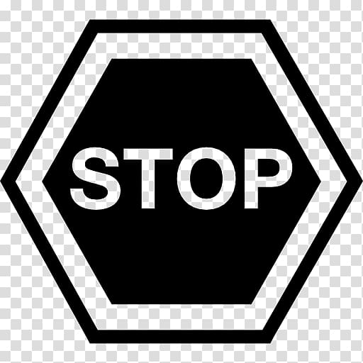 Pictogram Stop sign Street Traffic sign, symbol transparent background PNG clipart