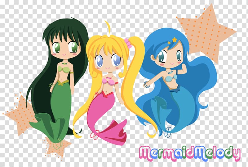 Hanon Hōshō Lucia Nanami Rina Toin Caren Mermaid Melody Pichi Pichi Pitch,  Anime, manga, fashion Illustration png