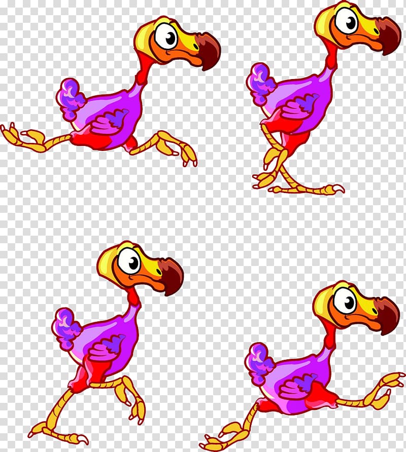 Sprite Animation , Ostrich transparent background PNG clipart