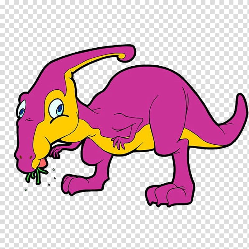 Dinosaur T-shirt Cartoon Illustration, Cartoon dinosaur transparent background PNG clipart
