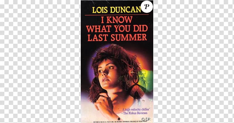 I Know What You Did Last Summer Book Thriller Young adult fiction Peter and Wendy, Summertime Top Secret Mission transparent background PNG clipart