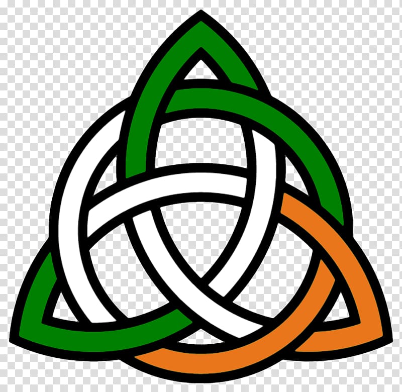 Celtic knot Trinity Irish people , Trinity Cross transparent background PNG clipart