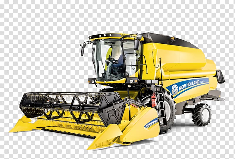 CNH Industrial John Deere Combine Harvester New Holland Agriculture, tractor transparent background PNG clipart