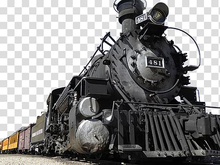 Durango and Silverton Narrow Gauge Railroad Train Rail transport Steam locomotive, train transparent background PNG clipart