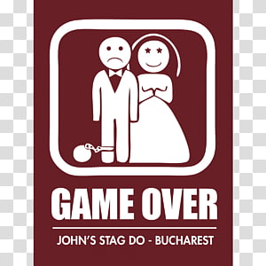 Logo Brand Font Human behavior, game over wedding transparent background PNG clipart thumbnail