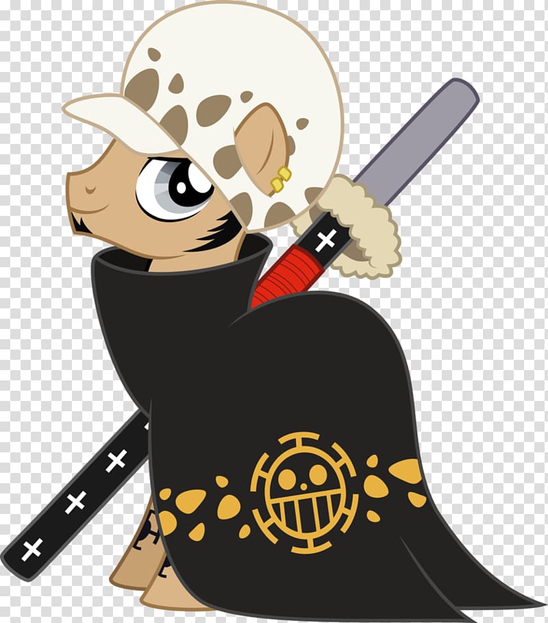 Trafalgar D. Water Law One Piece Fan art Character , one piece transparent background PNG clipart