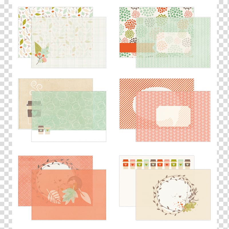 Paper Playing card Album Project Design, others transparent background PNG clipart