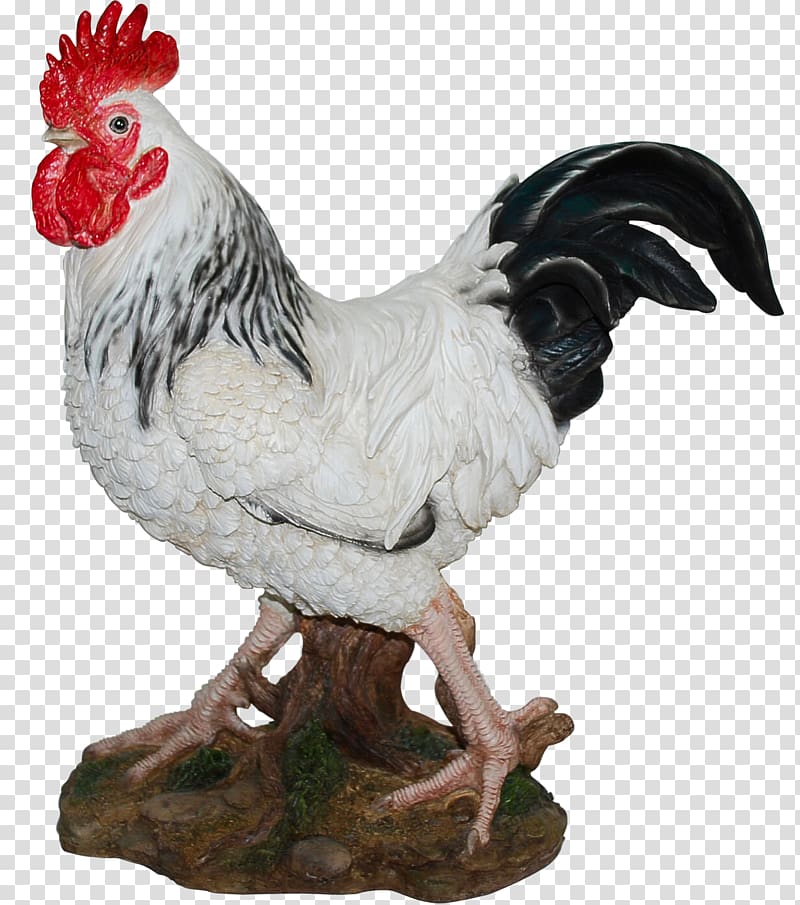 Rooster Orpington chicken Statue Garden ornament, others transparent background PNG clipart