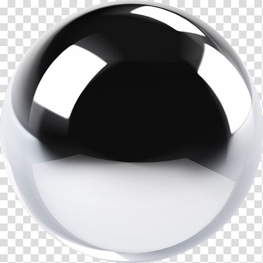 Game 3D modeling Ball Silver 3D computer graphics, matrix transparent background PNG clipart
