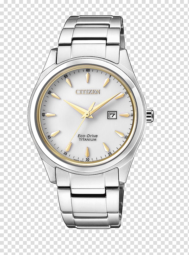 Eco-Drive Citizen Holdings Watch Clock Bracelet, watch transparent background PNG clipart