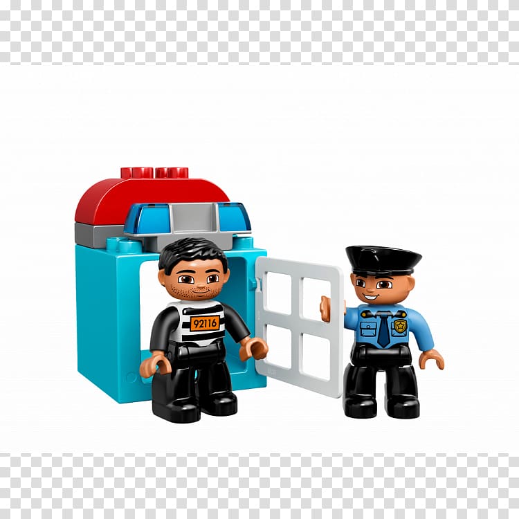 LEGO 10809 Duplo Town Police Patrol Lego Duplo Toy, toy transparent background PNG clipart