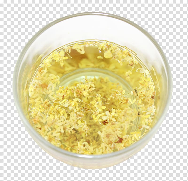 Flowering tea Sweet osmanthus Teacup, Healthy osmanthus tea transparent background PNG clipart