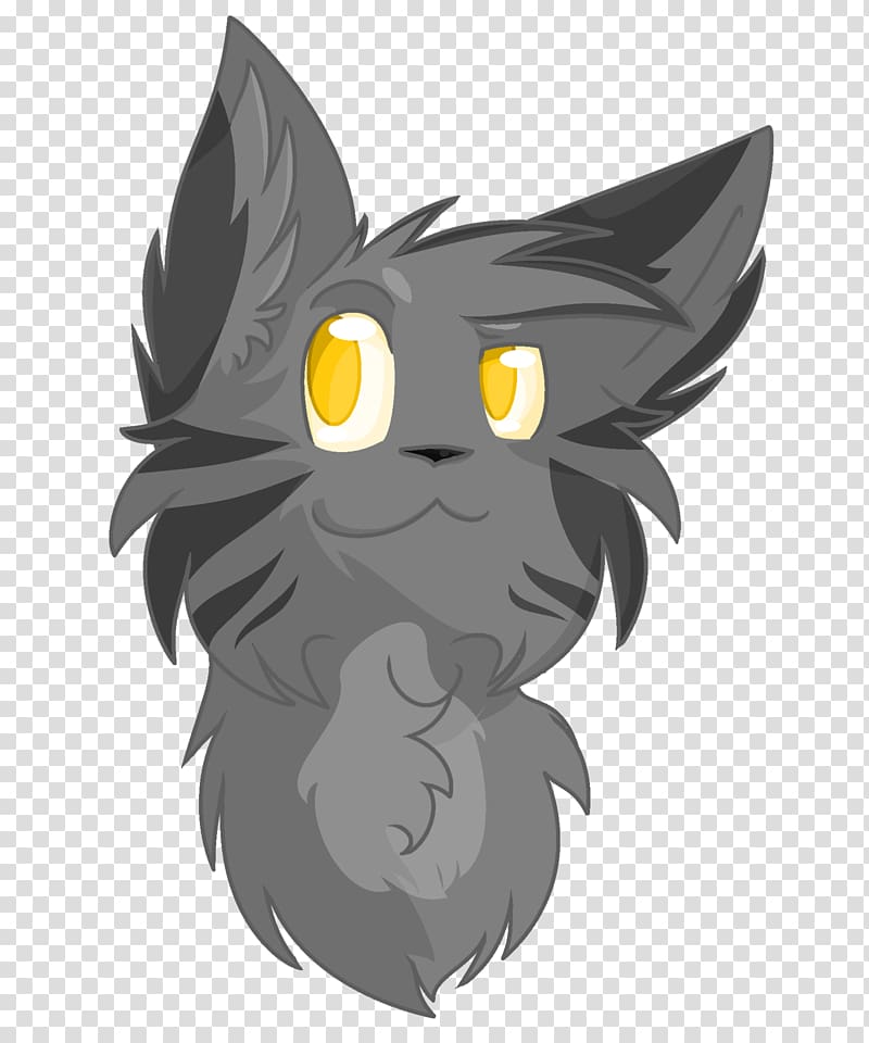Cat Graystripe Warriors Firestar Silverstream, cat head transparent background PNG clipart