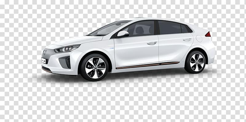 Hyundai Motor Company Car Electric vehicle Hyundai Ioniq EV, car side transparent background PNG clipart