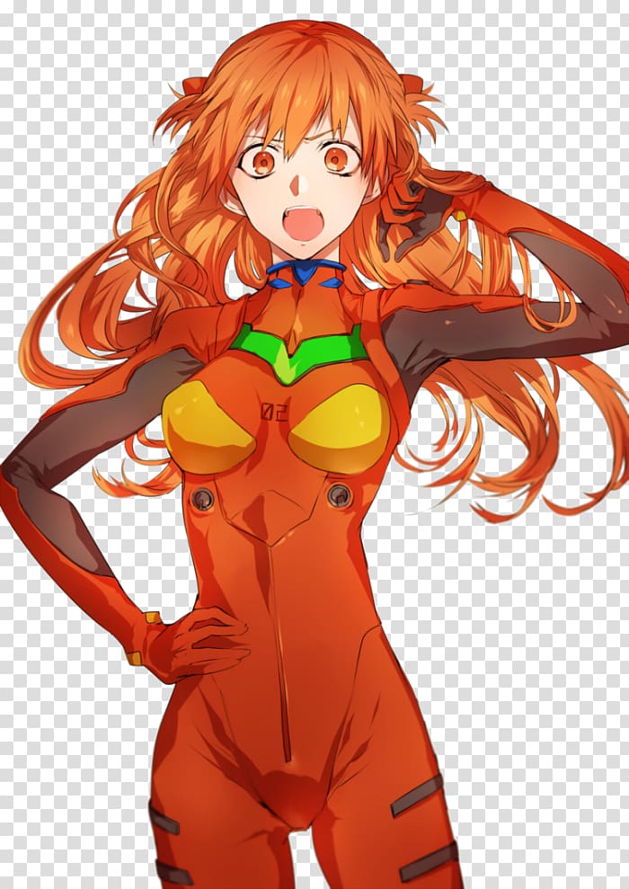 Asuka Langley Soryu Shinji Ikari Rei Ayanami Gainax, Monthly Asuka transparent background PNG clipart