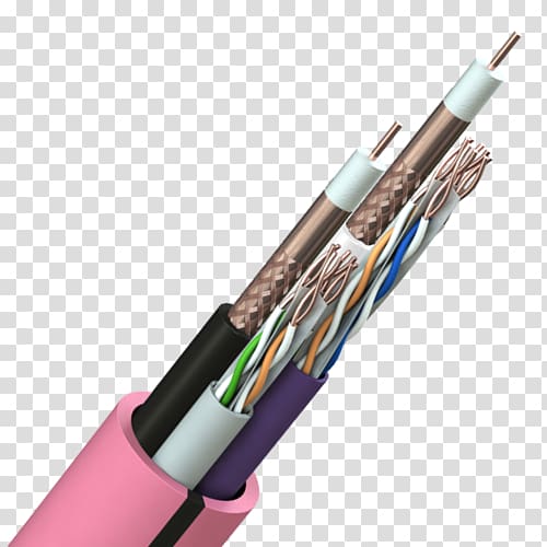 Electrical cable Category 6 cable Coaxial cable Category 5 cable Twisted pair, others transparent background PNG clipart