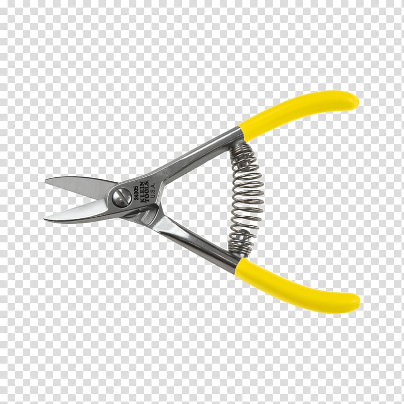 Diagonal pliers Nipper Klein Tools, Pliers transparent background PNG clipart