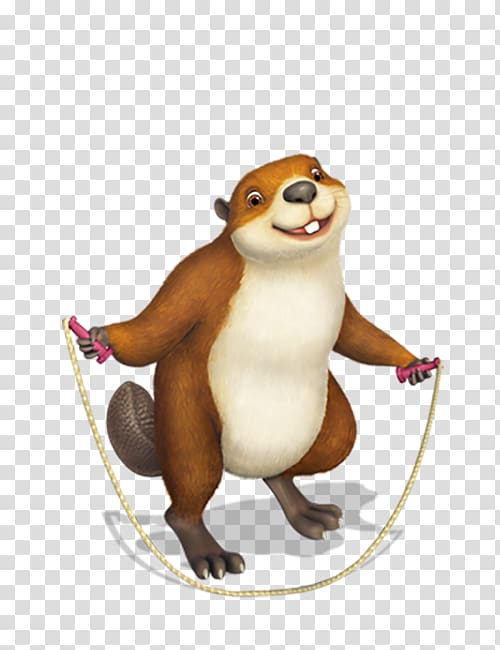 Beaver Hurry Up, Franklin Icon, Rope skipping beavers transparent background PNG clipart