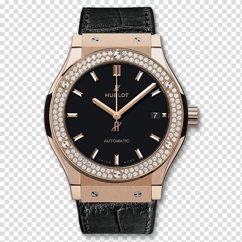 Hublot Classic Fusion Automatic watch Luneta, watch transparent background PNG clipart