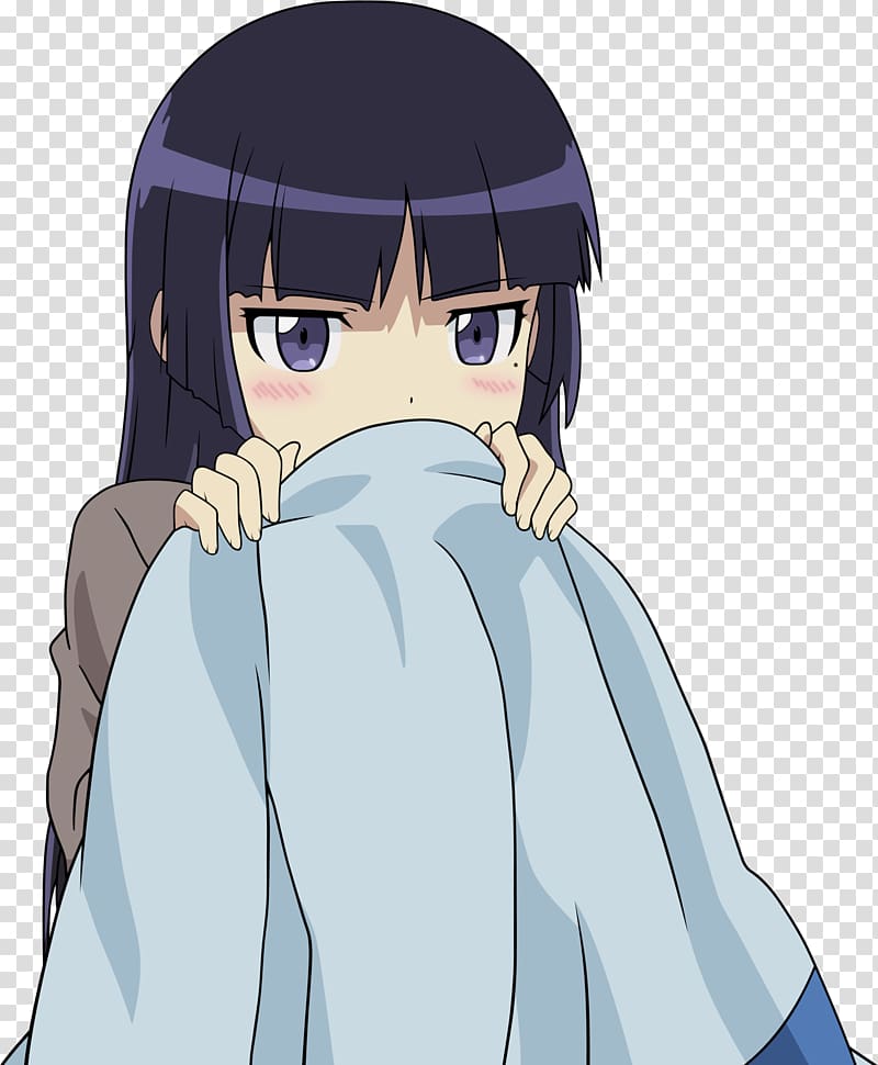 Oreimo Sticker T-shirt Art Printing, Anime transparent background PNG clipart