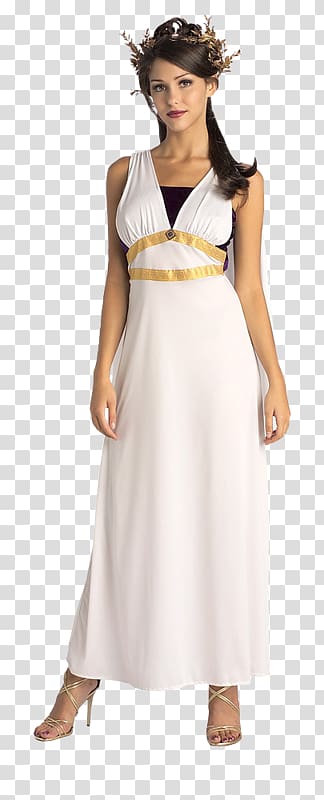 Ancient Rome Costume party Dress Halloween costume, dress transparent background PNG clipart