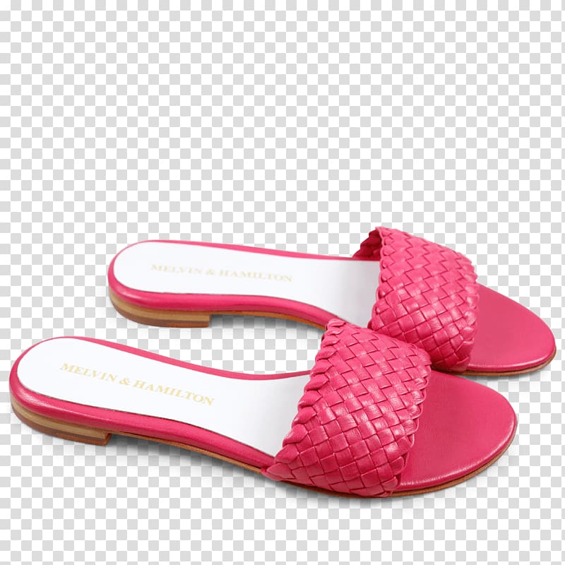 Flip-flops Slipper MELVIN & Hamilton Leder-Pantoletten Hanna in Pink, 56% | Größe 40 | Damen pantoletten Shoe Damen MELVIN & HAMILTON Leder-Pantoletten 