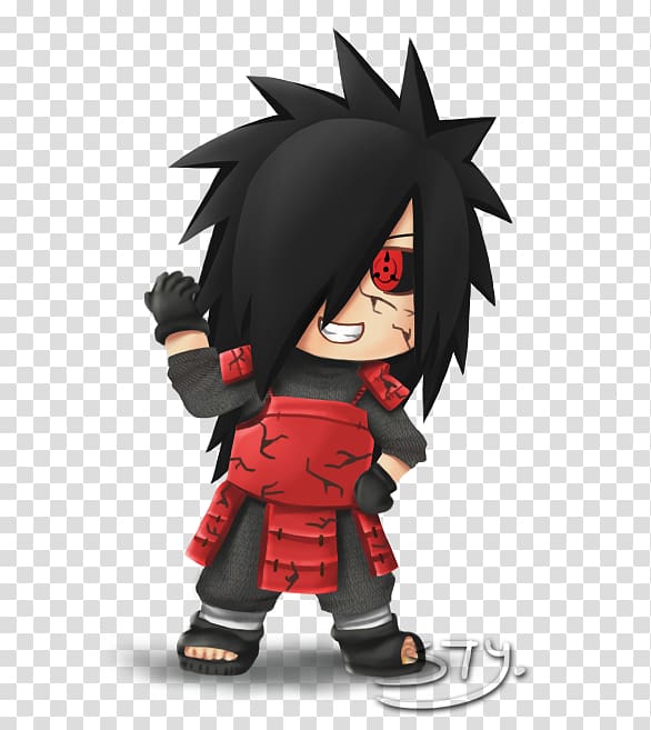 Madara Uchiha Itachi Uchiha Obito Uchiha Rock Lee Uchiha clan, Chibi transparent background PNG clipart