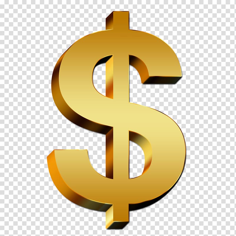 Dollar sign Currency symbol United States Dollar , money transparent background PNG clipart