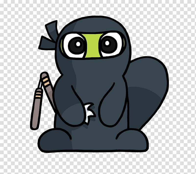 ninja illustration, Ninja Adsy transparent background PNG clipart