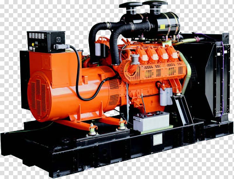 Electric generator Diesel generator Diesel engine Power station Scania AB, engine transparent background PNG clipart
