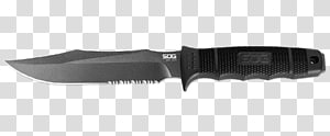 Bowie knife Serrated blade Weapon, knives transparent background PNG clipart thumbnail