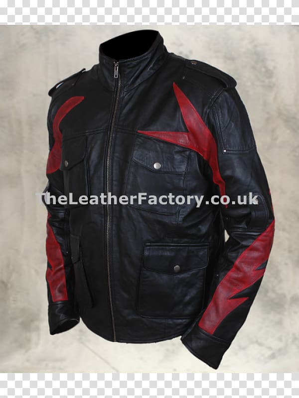 Leather jacket Prototype 2 Alex Mercer, leather jacket transparent background PNG clipart