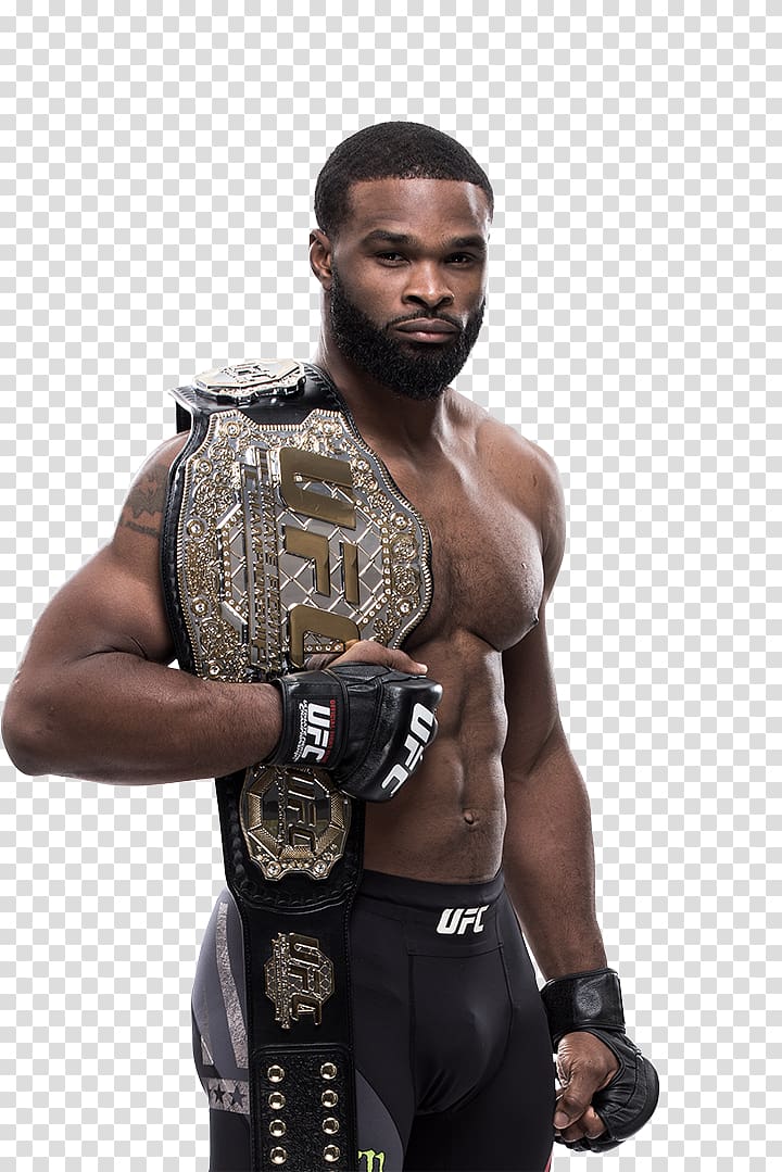 Tyron Woodley Ultimate Fighting Championship Boxing glove, Boxing transparent background PNG clipart