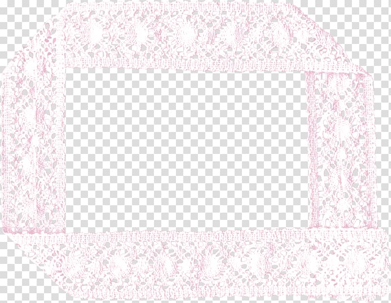 frame Placemat Rectangle Pattern, Pink Ribbon Box transparent background PNG clipart