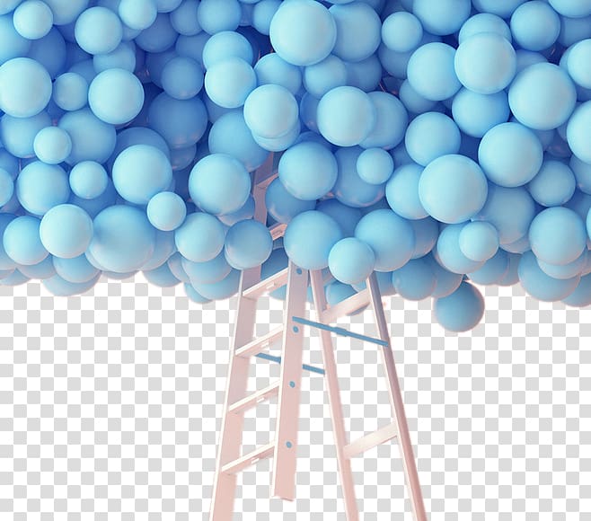 Color Pantone Pastel Rose quartz, Blue Balloon transparent background PNG clipart