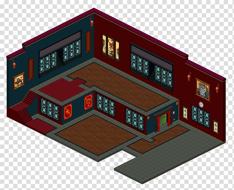 Habbo Room Lobby Online chat House, habbo rooms transparent background PNG clipart