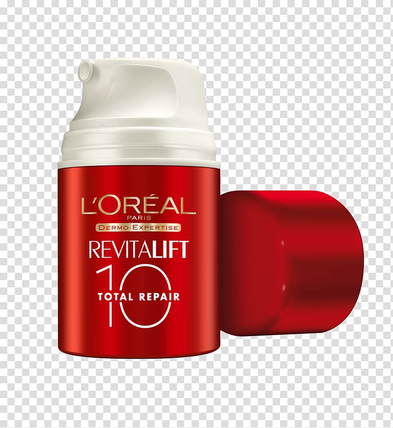 L\'Oréal Paris Revitalift Total Repair 10 FPS 20 L\'Oréal Paris, Revitalift Total Repair 10 Cosmetics Product, loreal transparent background PNG clipart
