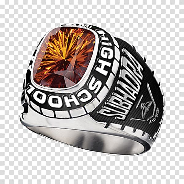 Class ring Championship ring College Silver, graduation Ring transparent background PNG clipart