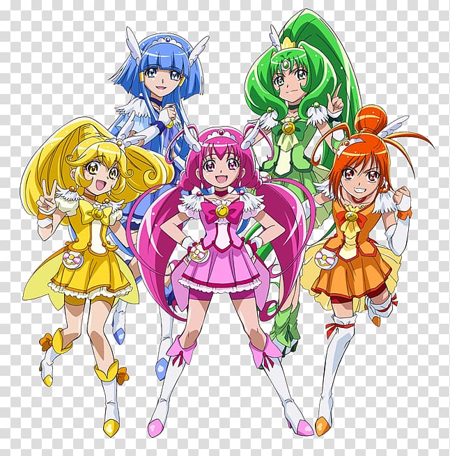 Yayoi Kise Miyuki Hoshizora Pretty Cure All Stars Anime, Anime transparent background PNG clipart