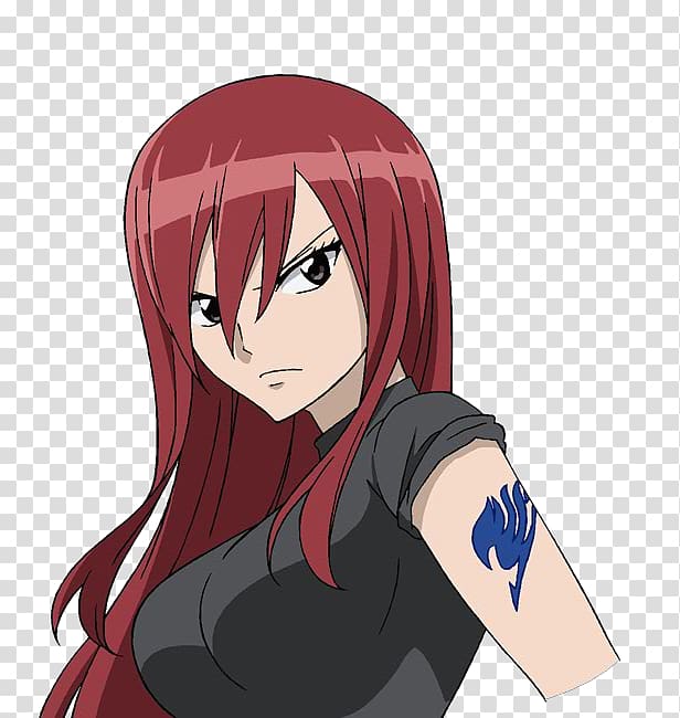 Erza Scarlet Fairy Tail Natsu Dragneel Cana Alberona Lucy Heartfilia, fairy tail transparent background PNG clipart