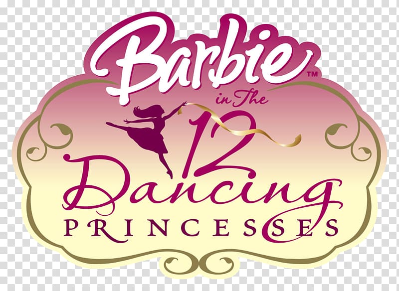 The Twelve Dancing Princesses Film Barbie Dance YouTube, Barbie Logo transparent background PNG clipart
