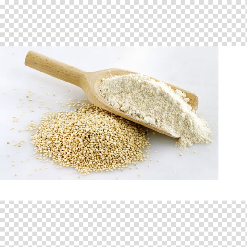 Organic food Quinoa Flour Cereal, flour transparent background PNG clipart